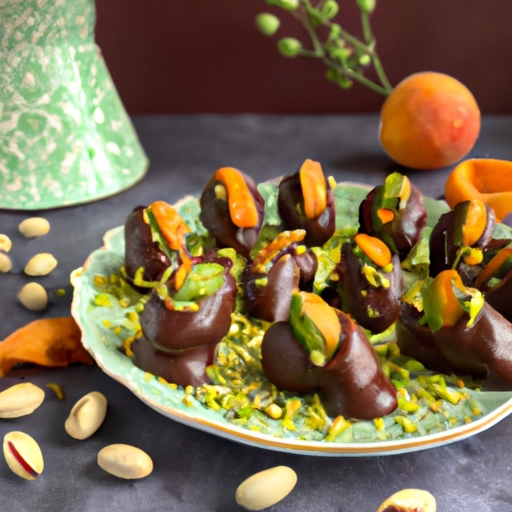 Chocolate-dipped Apricots