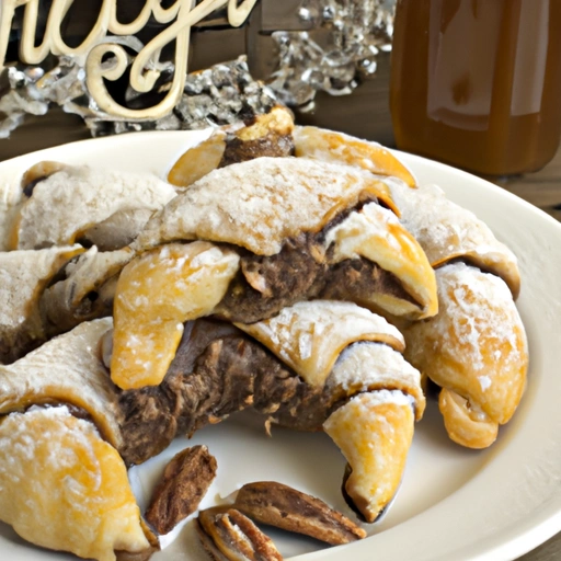 Chocolate-filled Breakfast Crescents