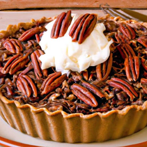 Chocolate Harvest Nut Pie