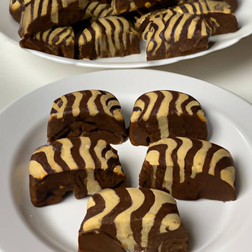 Chocolate Hazelnut Zebras