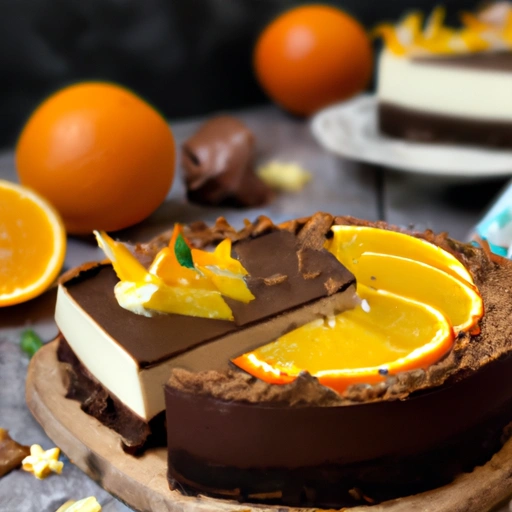 Chocolate Orange Supreme Cheesecake