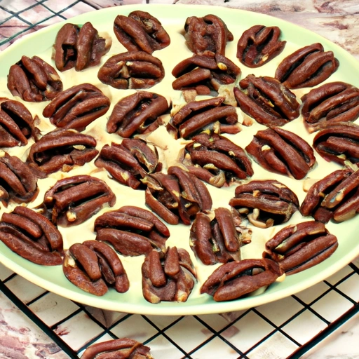 Chocolate Pecan Shortbread Drops