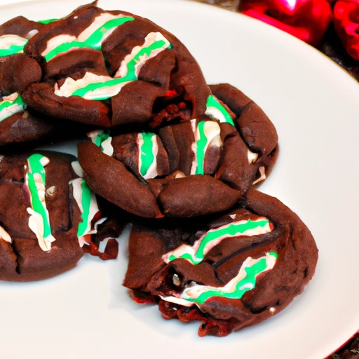 Chocolate Peppermint Cookies