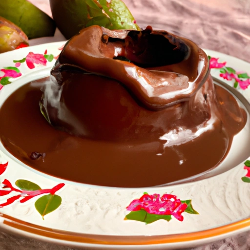 Pudding czekoladowy / Sos czekoladowy