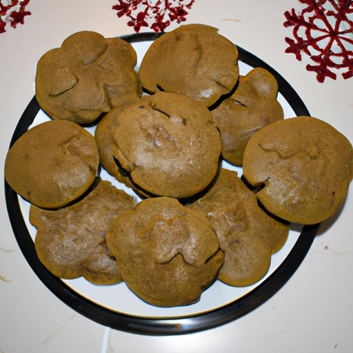 Christmas Ginger Spice Cookies