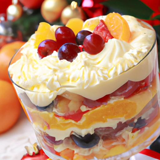 Trifle Świąteczny