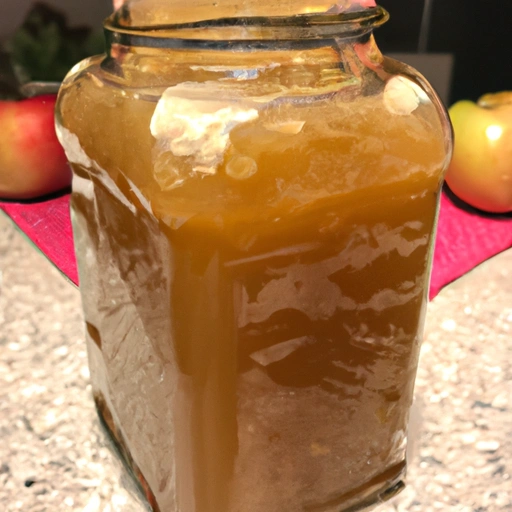 Chunky Apple Syrup