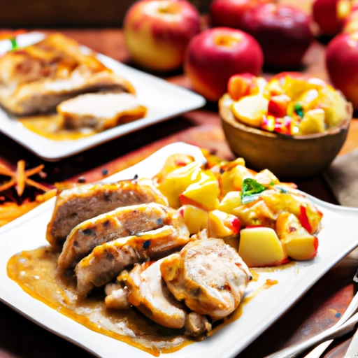 Cinnamon Apple Pork Tenderloin