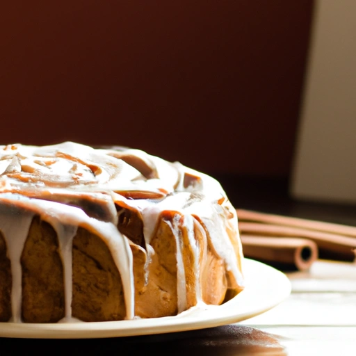 Cinnamon Swirl Cake with Icing Drizzle