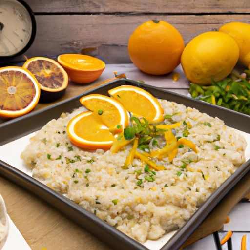 Risotto cytrusowe