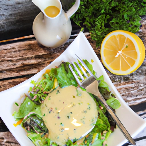 Classic French Lemon Dressing