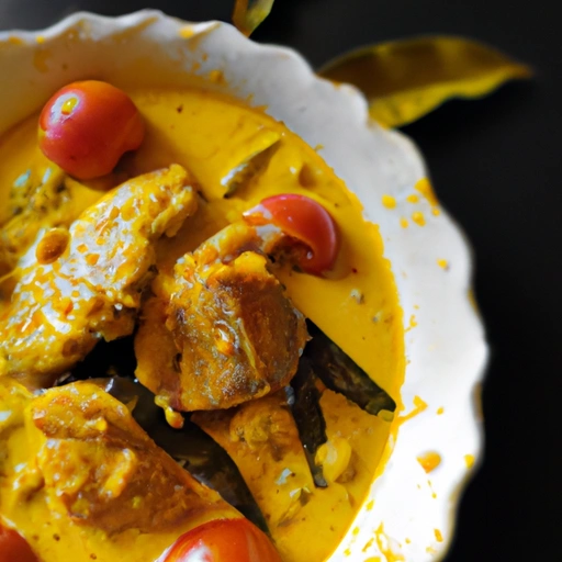 Curry z rybą i kokosem