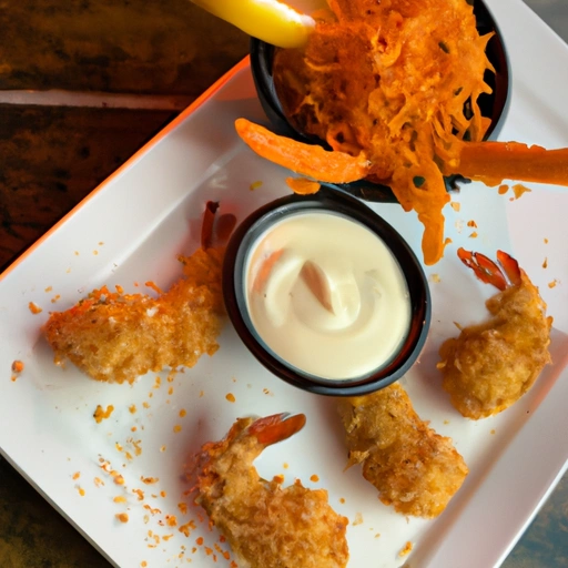 Coconut Shrimp and Dipping Sauce