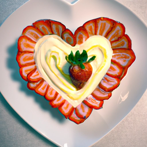 Coeur à la Crème with Fresh Strawberries