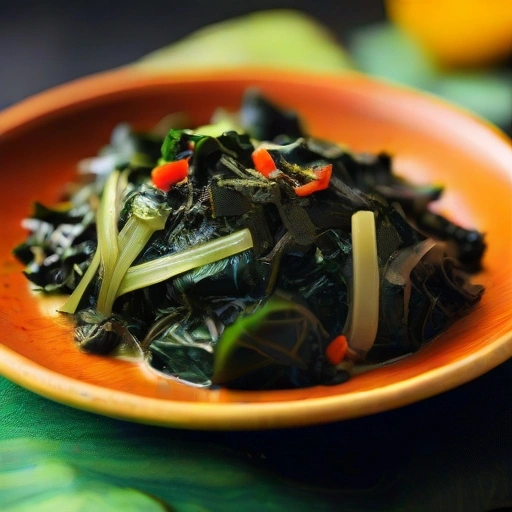 Collard Greens with Coconut Milk