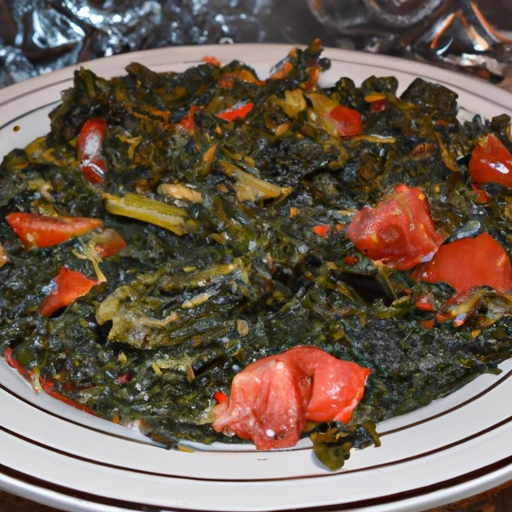 Collards and Tomatoes