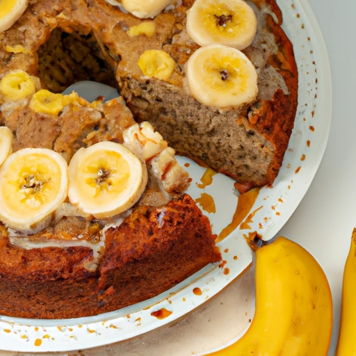 Colombian Fresh Banana Cake