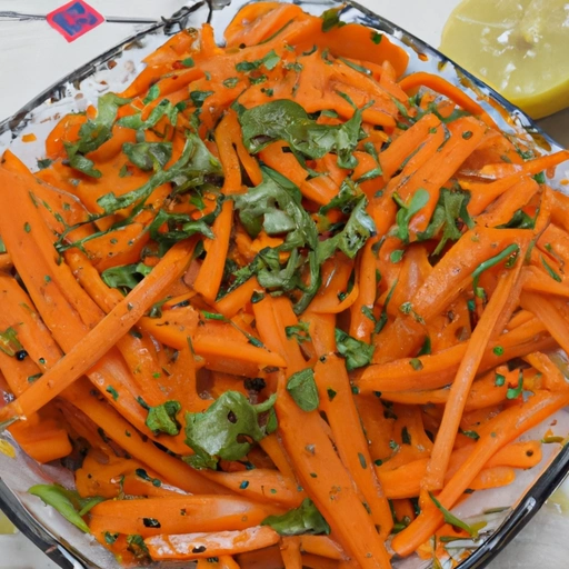 Cooked Carrots' Salad