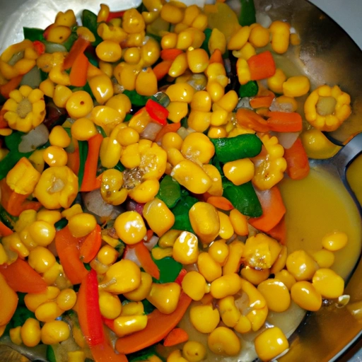 Cooked Sweet Corn