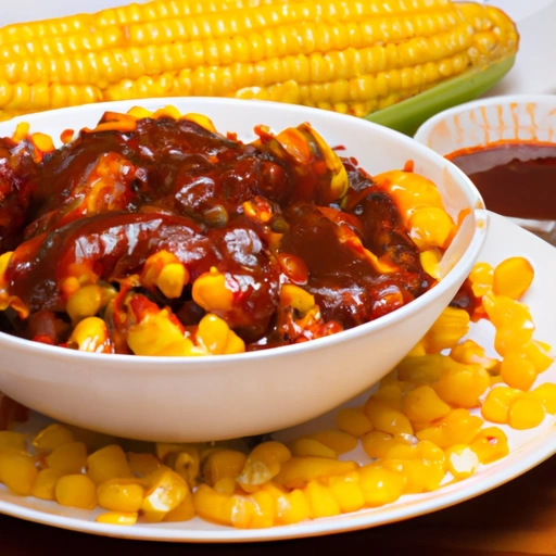 Corn with Barbecue Sauce