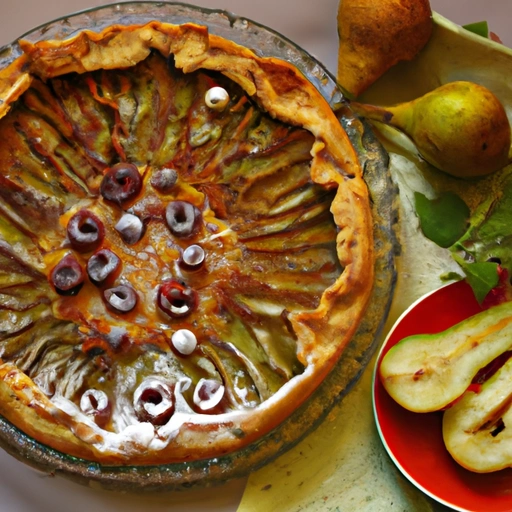 Country Pear Tart