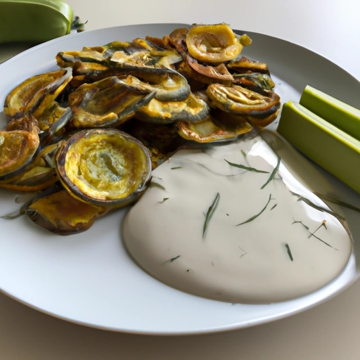 Courgettes in Yoghurt