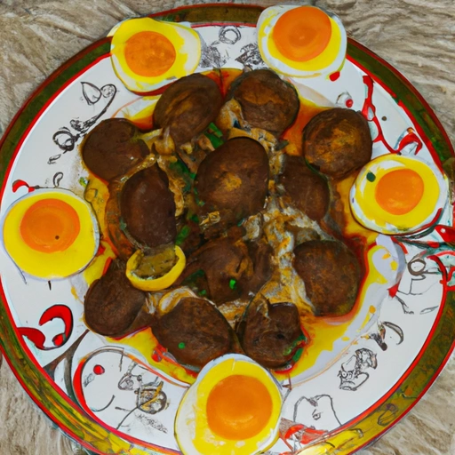 Covered Eggs (Beyd Mghelef)