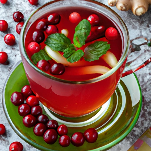 Cranberry Ginger Tea