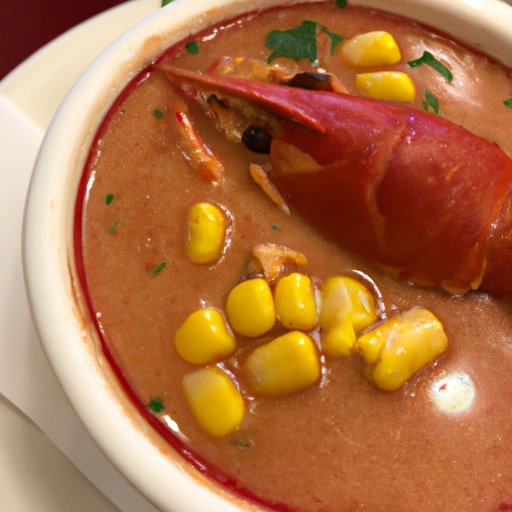 Crawfish Corn Soup