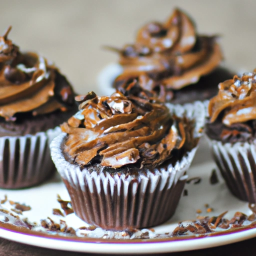 Cream-filled Fudge Cupcakes