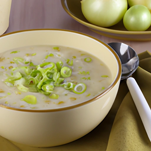 Creamed Leek and Potato Soup