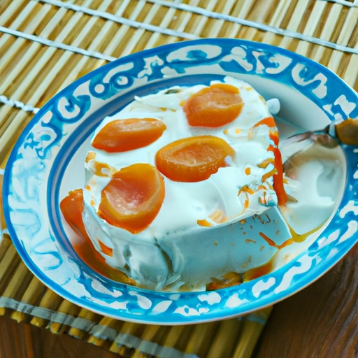 Creamy Apricot Rice Mold