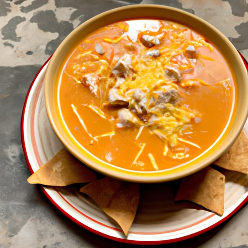 Creamy Chicken Tortilla Soup