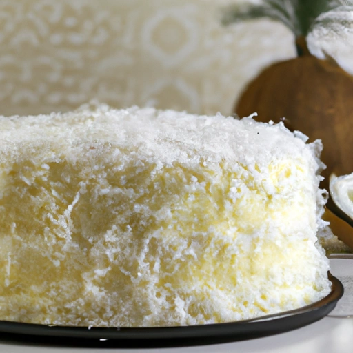 Creamy Coconut Cake
