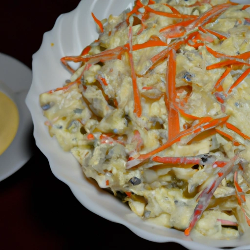 Creamy Coleslaw with Boiled Dressing