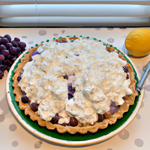 Creamy Grape Pie