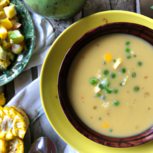 Creamy Squash, Apple and Corn Bisque