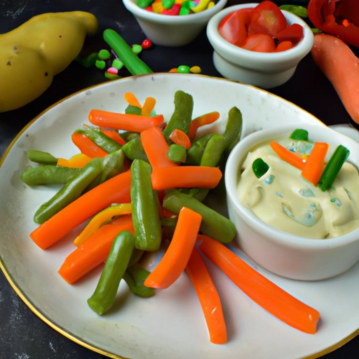 Creamy Vegetables in Creamy Vinaigrette