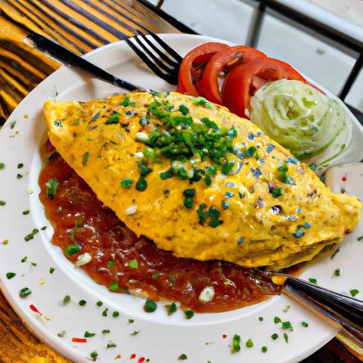 Creole Rice Omelet