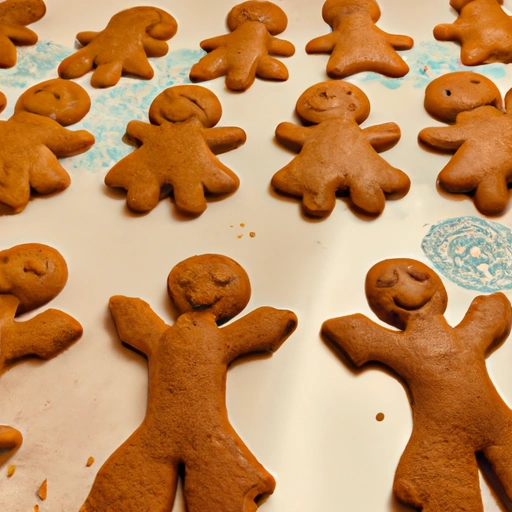 Crispy Gingerbread Cookies