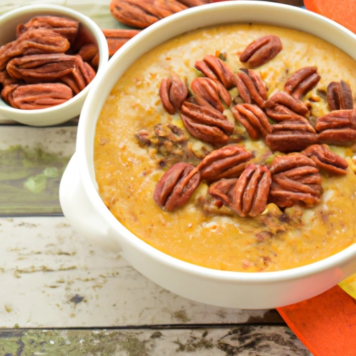 Crunchy Pecan Pumpkin Custard