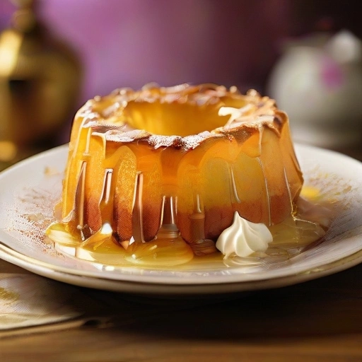 Cuban Rum Cake with Rum Syrup