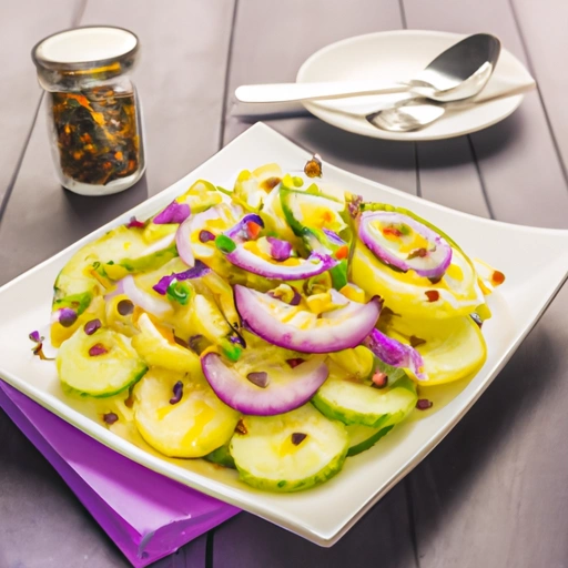 Cucumber and Pineapple Salad