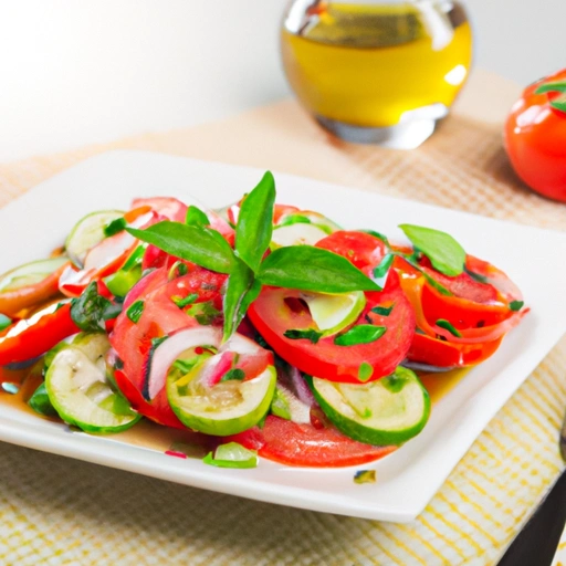 Cucumber and Tomato Salad