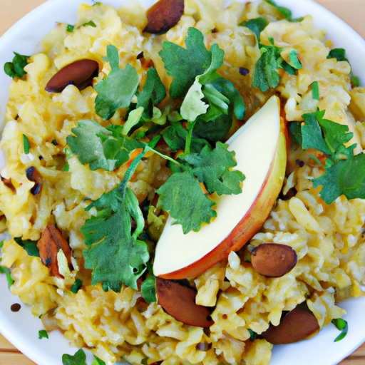 Curried Apple-Rice Pilaf