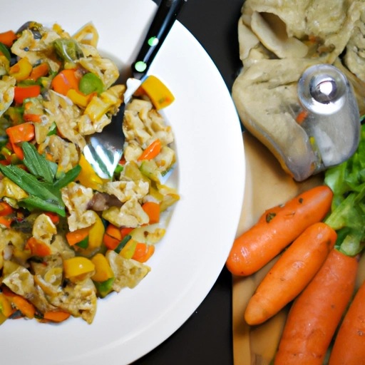 Curried Chicken and Bow Tie Pasta Salad
