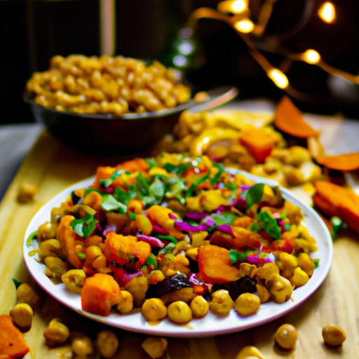 Curried Chickpeas and Sweet Potatoes