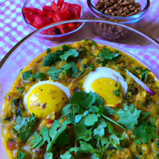 Dal and Eggs