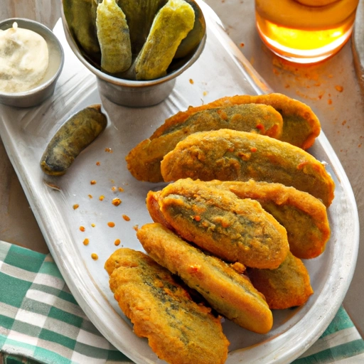 Deep-fried Dill Pickles