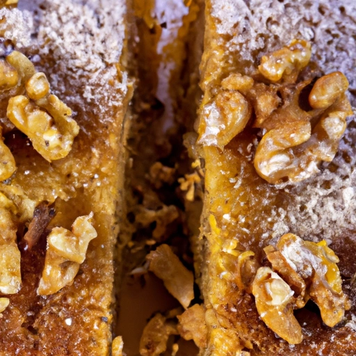 Delicious Cake with Walnuts